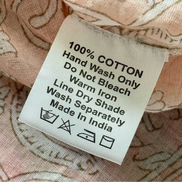 Marea Steph Blush Pink 3/4 Balloon Sleeves Slouchy Pullover Top Women’s Small - Picture 9 of 11